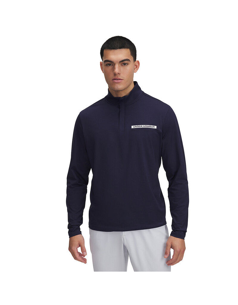 Under Armour UA T2G 1/4 Zip-Midnight Navy / Heren Golftrui