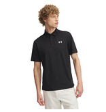 Under Armour UA T2G Pique Polo / Zwart / Heren Golfpolo