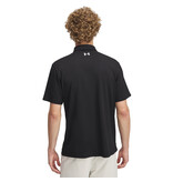 Under Armour UA T2G Pique Polo / Zwart / Heren Golfpolo