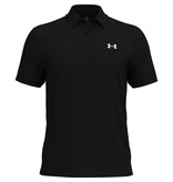 Under Armour UA T2G Pique Polo / Zwart / Heren Golfpolo