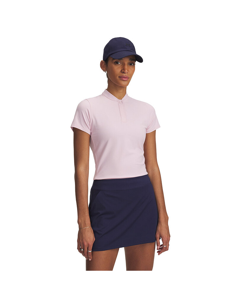 Under Armour UA Drive Chill SS Polo / Roze / Dames Golfpolo