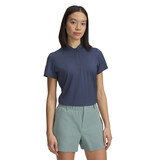 Under Armour UA Drive Chill SS Polo / Grijs-Blauw / Dames Golfpolo