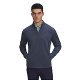 Under Armour UA Drive Full Zip-Downpour Grijs / Heren Golftrui met Rits