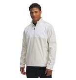 Under Armour UA Drive Wind Half Zip / Wit / Heren Golftrui