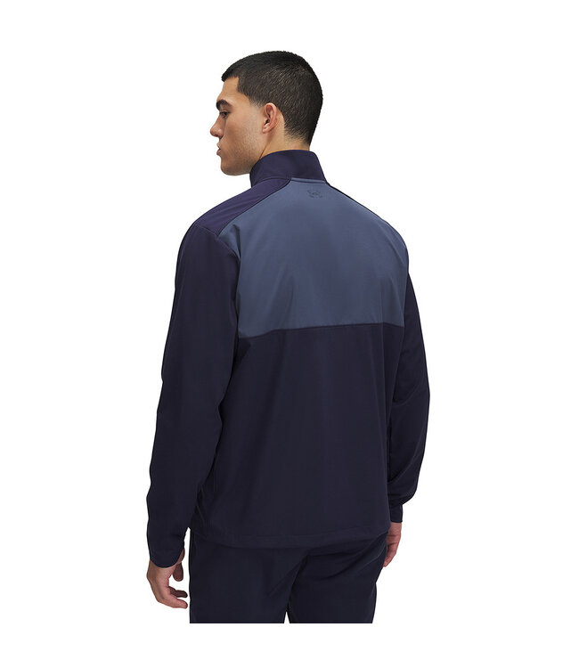 Under Armour UA Drive Wind Half Zip / Donkerblauw / Heren Golftrui