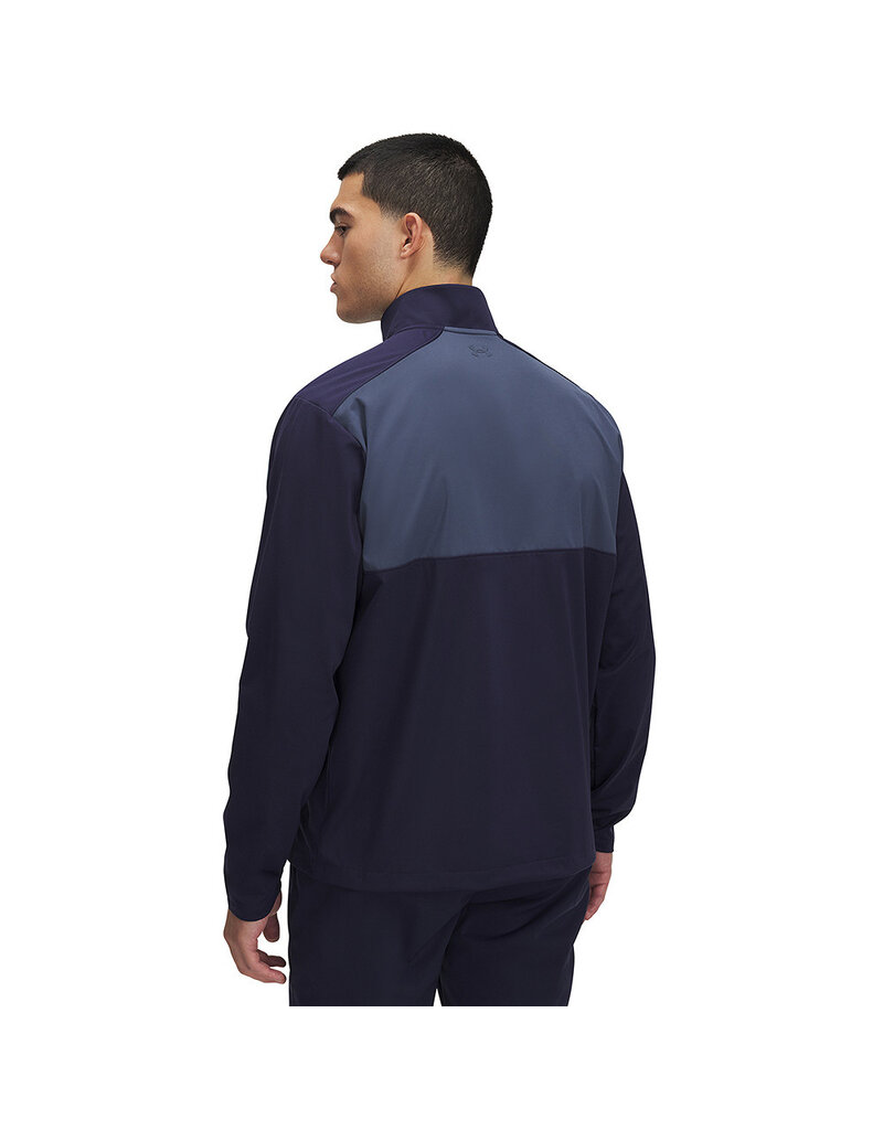 Under Armour UA Drive Wind Half Zip / Donkerblauw / Heren Golftrui