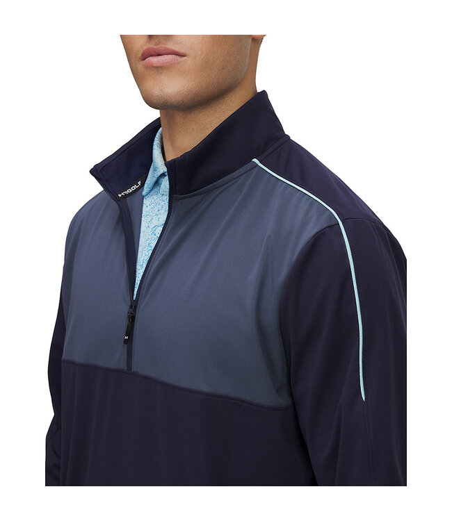 Under Armour UA Drive Wind Half Zip / Donkerblauw / Heren Golftrui