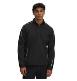 Under Armour UA Drive Wind Half Zip / Zwart / Heren Golftrui