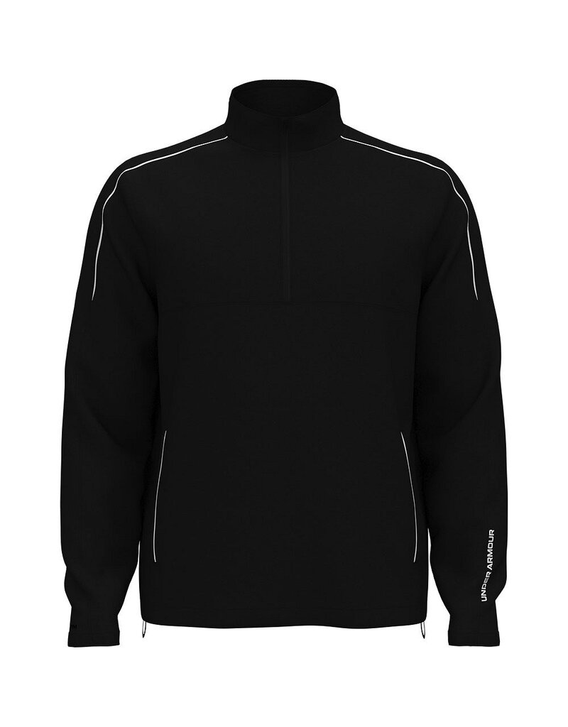Under Armour UA Drive Wind Half Zip / Zwart / Heren Golftrui