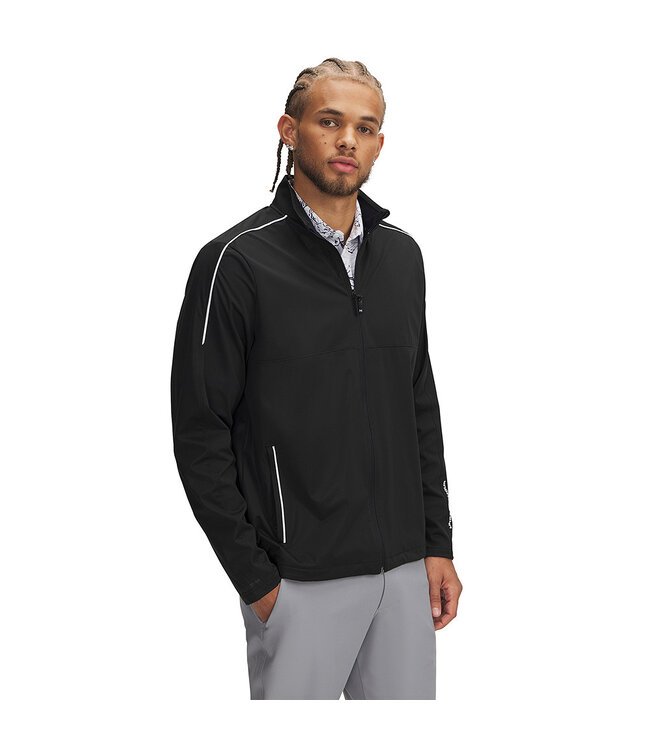 Under Armour UA Drive Wind Full Zip / Zwart / Heren Golftrui