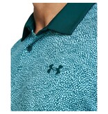 Under Armour Herenpolo UA Tee To Green Printed - Teal