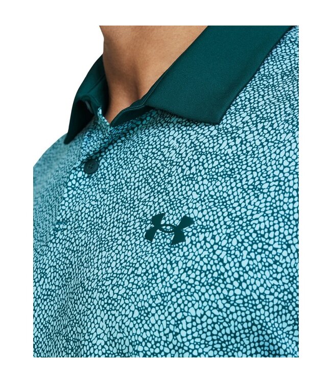 Under Armour Herenpolo UA Tee To Green Printed