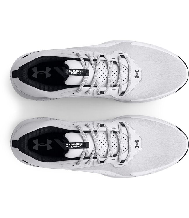 Under Armour UA Charged Draw 2 Wide-White / White / Black