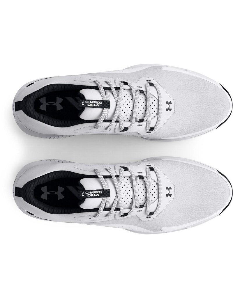 Under Armour UA Charged Draw 2 Wide-White / White / Black