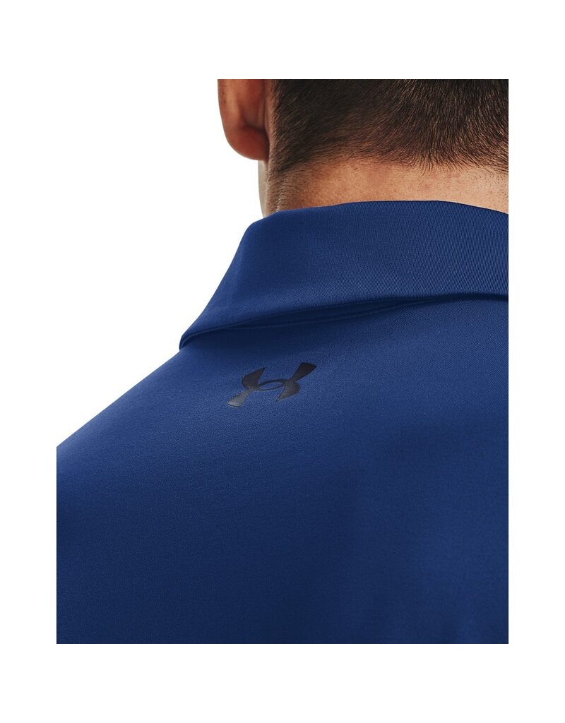 Under Armour UA CRSTBL T2G Polo - Blauw - Golfpolo - Mannen