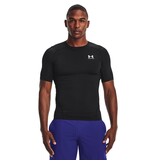 Under Armour HG Compressie SS-Zwart T-shirt Fitness - Mannen