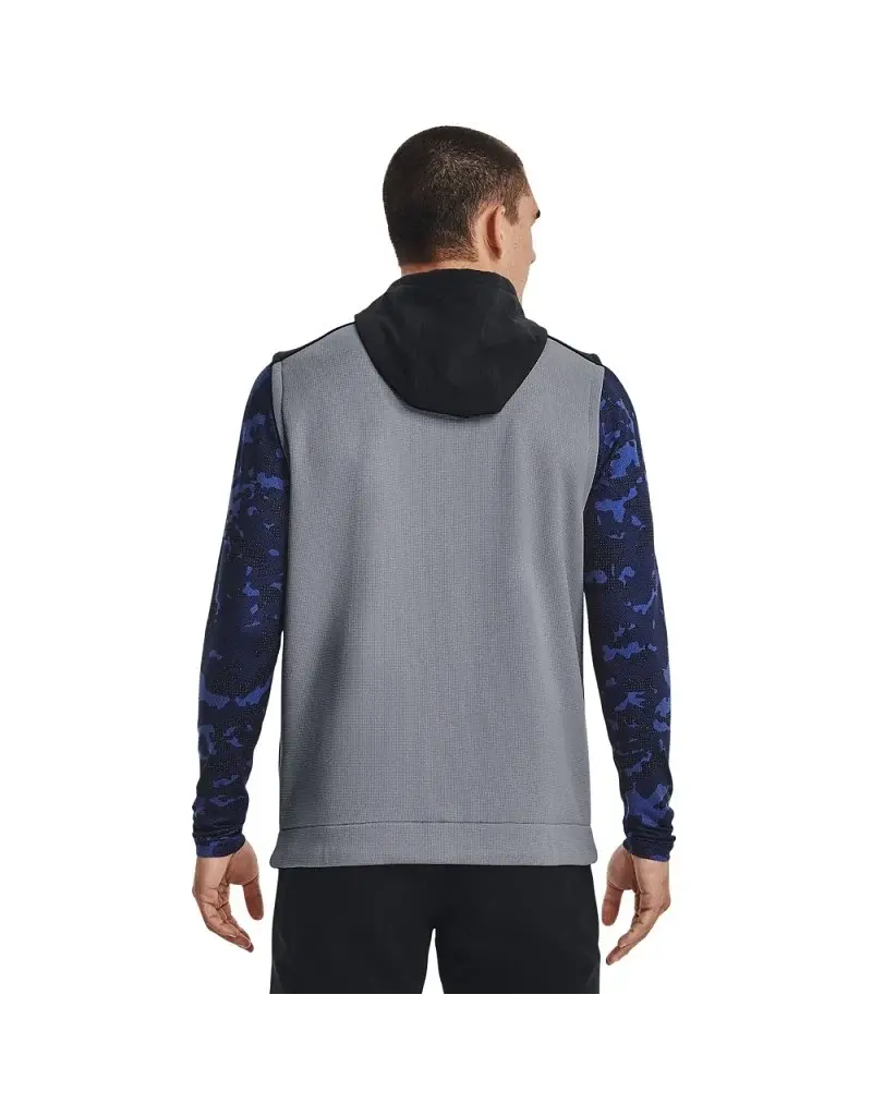 Under Armour UA Storm SweaterFleece Vest - Grijs / Licht Blauw  / Wit
