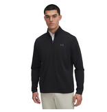 Under Armour UA Drive Full Zip Zwart / Heren Golftrui met Rits