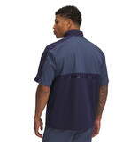 Under Armour UA Drive Wind Short Sleeve-Midnight Navy / Herenshirt Korte mouwen