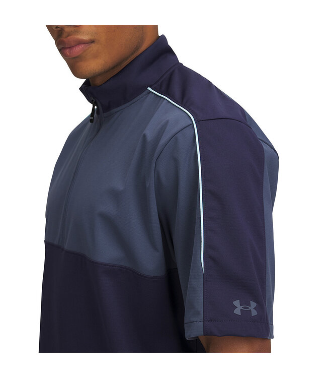 Under Armour UA Drive Wind Short Sleeve-Midnight Navy / Herenshirt Korte mouwen