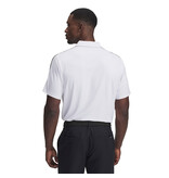 Under Armour UA Drive Zip Polo Wit - Heren Golfpolo