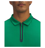 Under Armour UA Drive Zip Polo-Team Kelly Groen / Heren Golfpolo