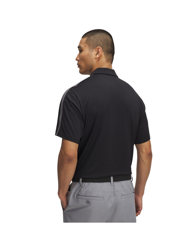 Under Armour UA Drive Zip Polo Zwart - Heren Golfpolo