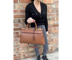 Sestri Pebbled Luxury Satchel