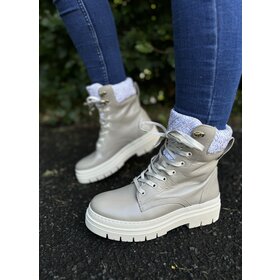 Tommy Hilfiger Cleated Lace-Up Lthr Mix Mono