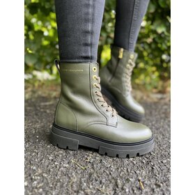 Tommy Hilfiger Bicolor Leather Lace-Up