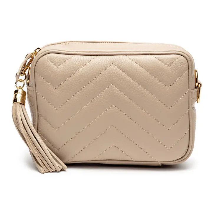 Elie Beaumont E.B Quilted Standard Bag Biscuit