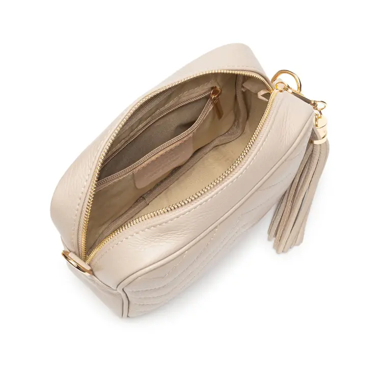 Elie Beaumont E.B Quilted Standard Bag Biscuit