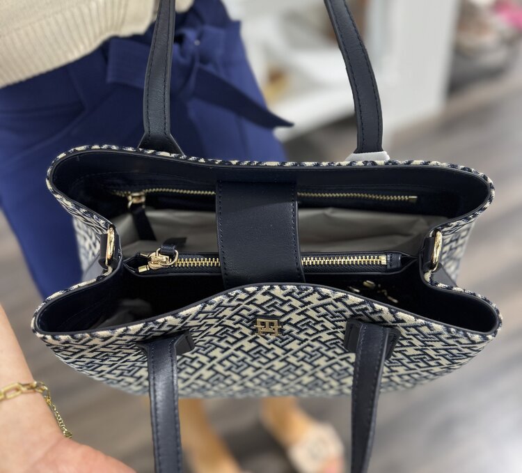 Tommy Hilfiger TH Jacquard Satchel