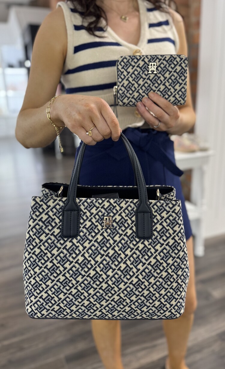 Tommy Hilfiger TH Jacquard Satchel