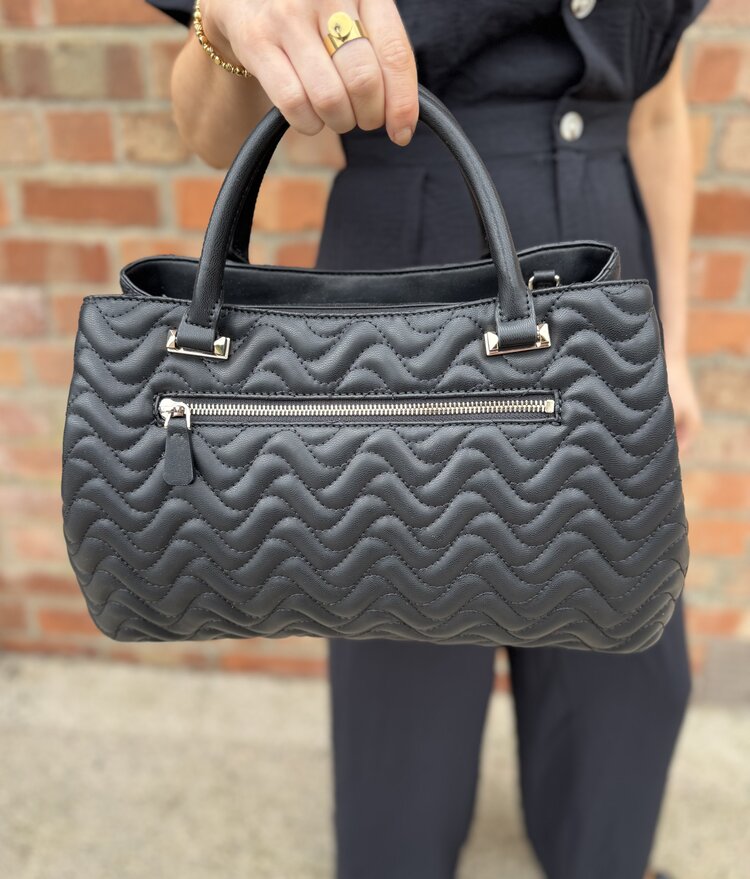 Guess Melisandra Lrg Tri Compart Satchel