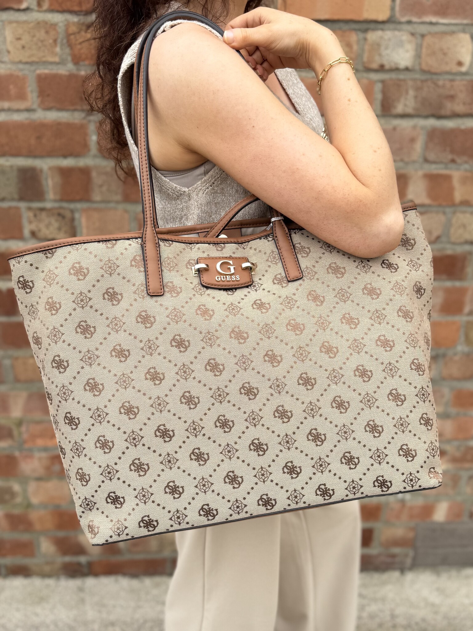 mini bags guess noelle tote bag