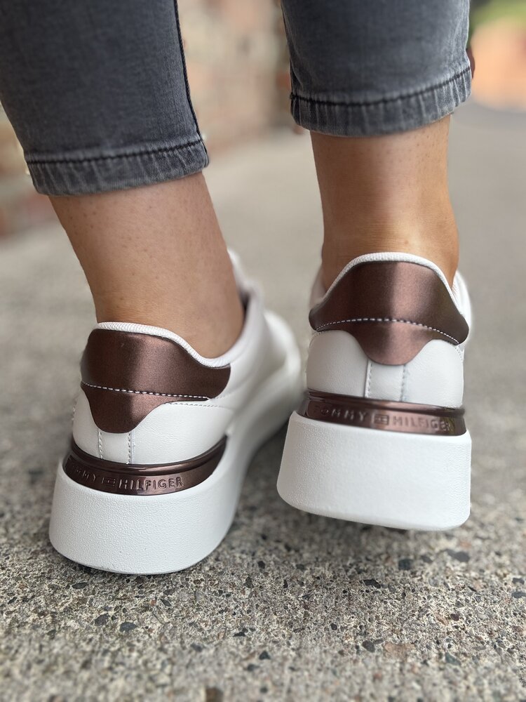 Tommy Hilfiger Chic Platform Sneaker Gold