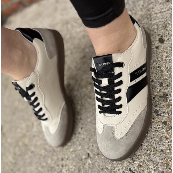 Scarpe Da Ginnastica S.Oliver Per Bambine - Tomaia Sintetica, Suola Gomma Antiscivolo, Colore Variabile - Foto 4