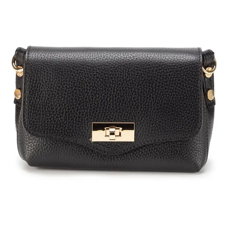 Elie Beaumont Crossbody Bag Twist Small Black