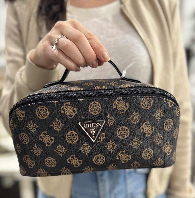 Guess Wilder Lrg Cosmetic Travel Bag