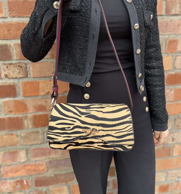 Guess Domitilla Flap Shoulder Bag