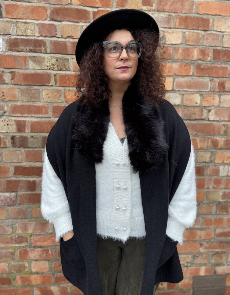 Elie Beaumont Winter Stole Elite - Fur Collar