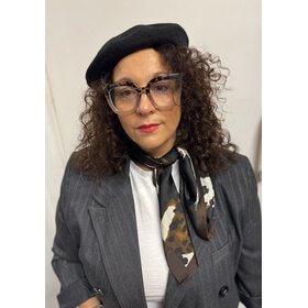 Panache Neck Tie Leopard Abstract