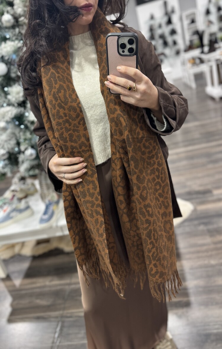 Panache DrB Leopard Scarves