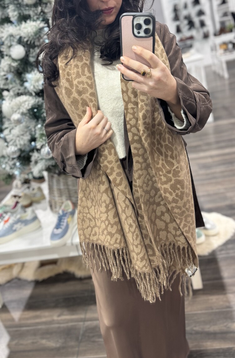 Panache DrB Leopard Scarves