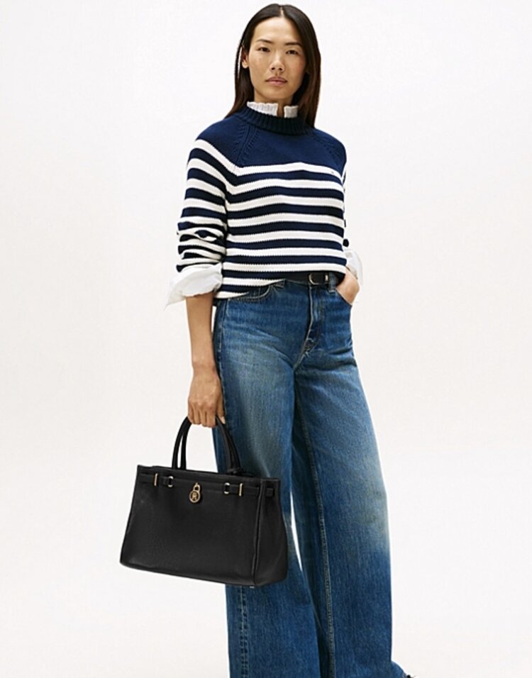 Tommy Hilfiger American Icon Tote Leather