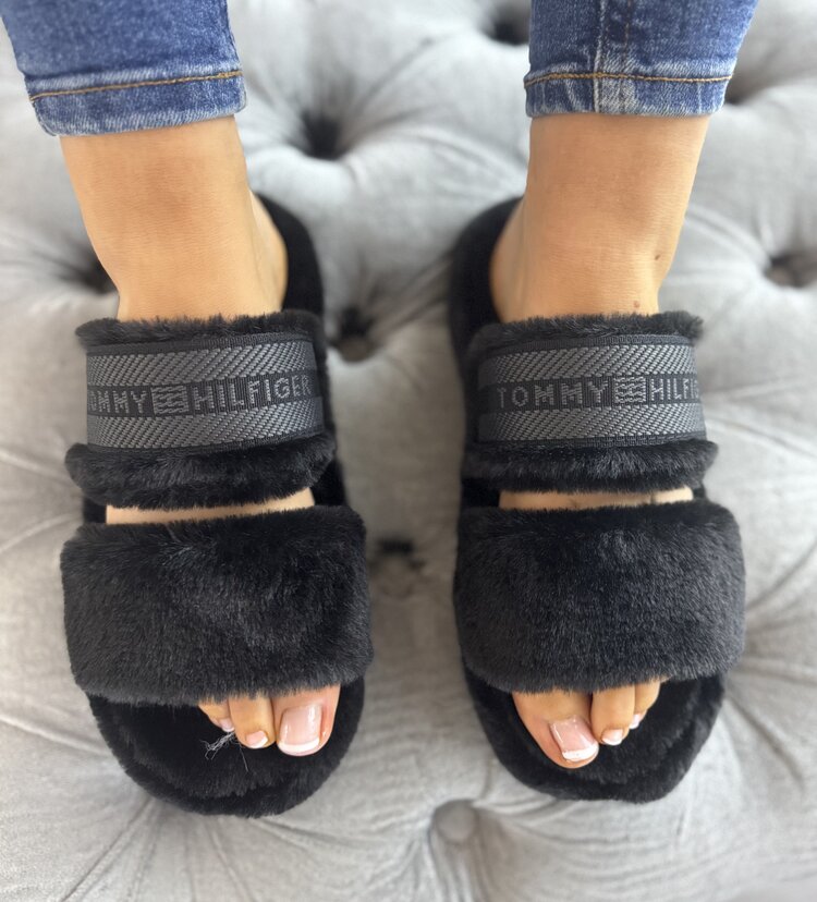 Tommy Hilfiger Hilfiger Fur Slipper
