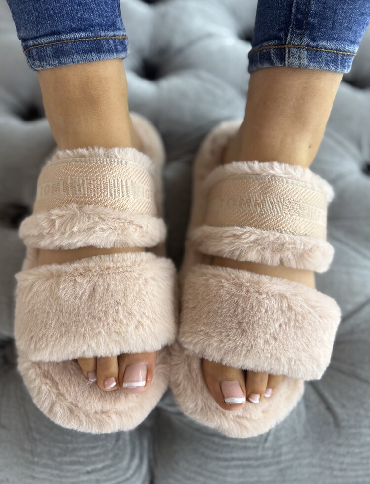 Tommy Hilfiger Hilfiger Fur Slipper