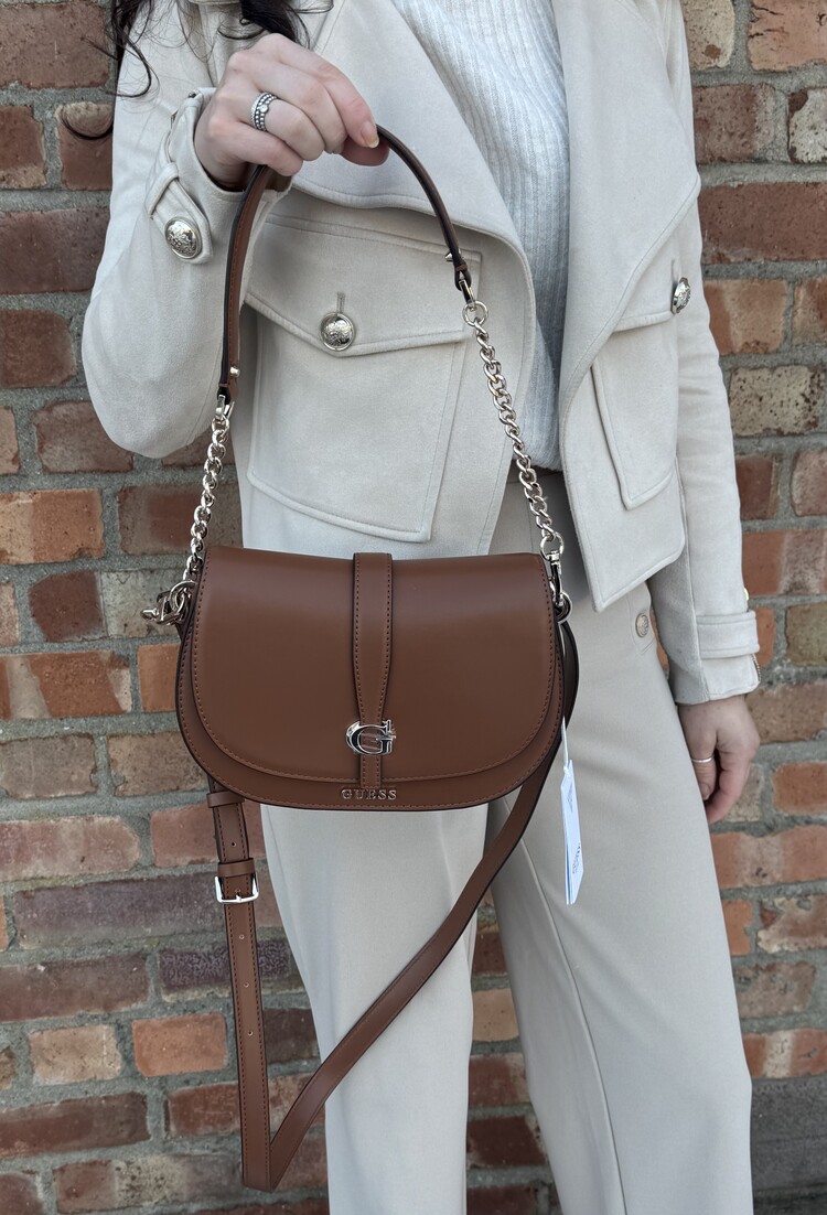 Guess Carrie Flap Shoulder Bag