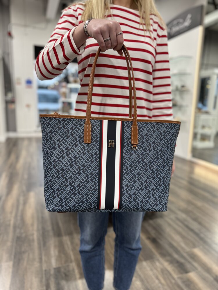 Tommy Hilfiger TH Monoplay Tote Stripe LE
